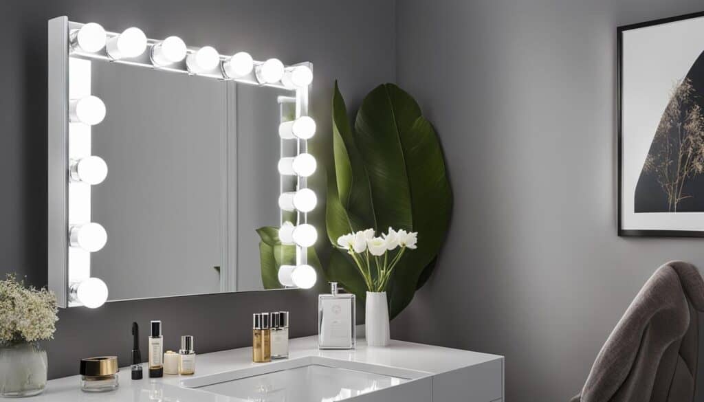 vanity mirror led lights